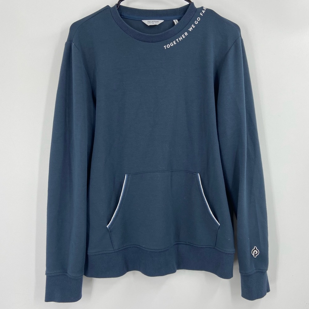 Peloton Elevate Pocket‎ Crewneck Pullover Sweatshirt Medium
